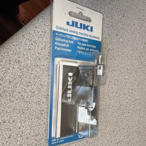 Gathering Foot Juki Serger Overlock MO-110 MO-300 MO-500 MO-600 MO-700 series - Picture 4 of 6